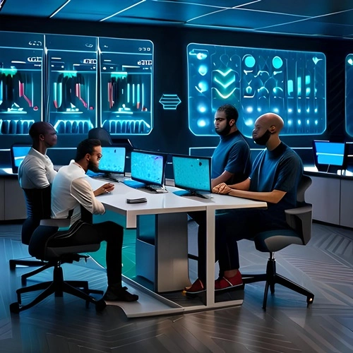 Des chercheurs en analyse technique